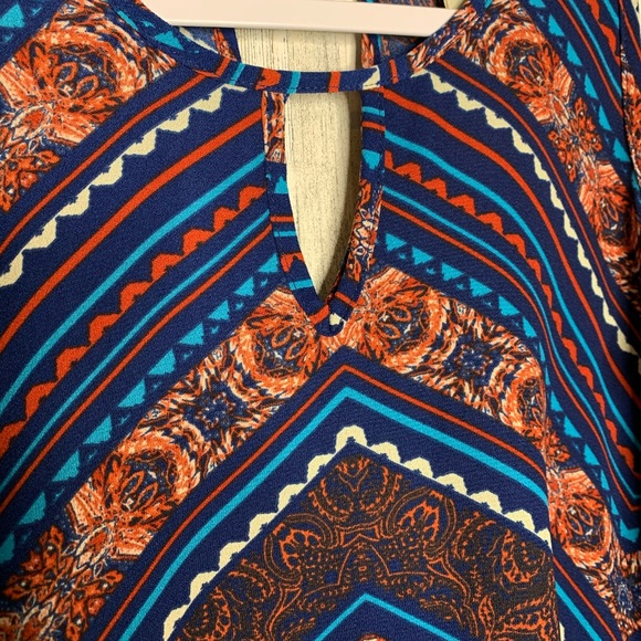 Allison Joy Color Print Tank Top - Picture 3 of 5